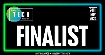 Prolific North Tech Awards 2024 finalist badge